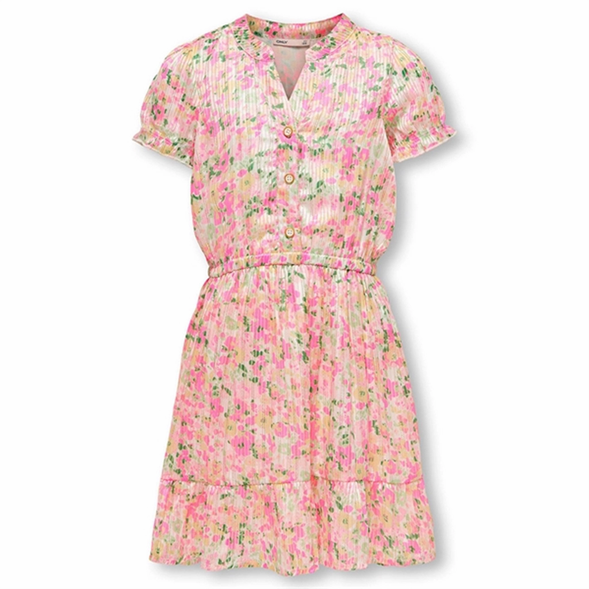 Casual Style Kids ONLY Cloud Dancer Monique Tie String Dress
