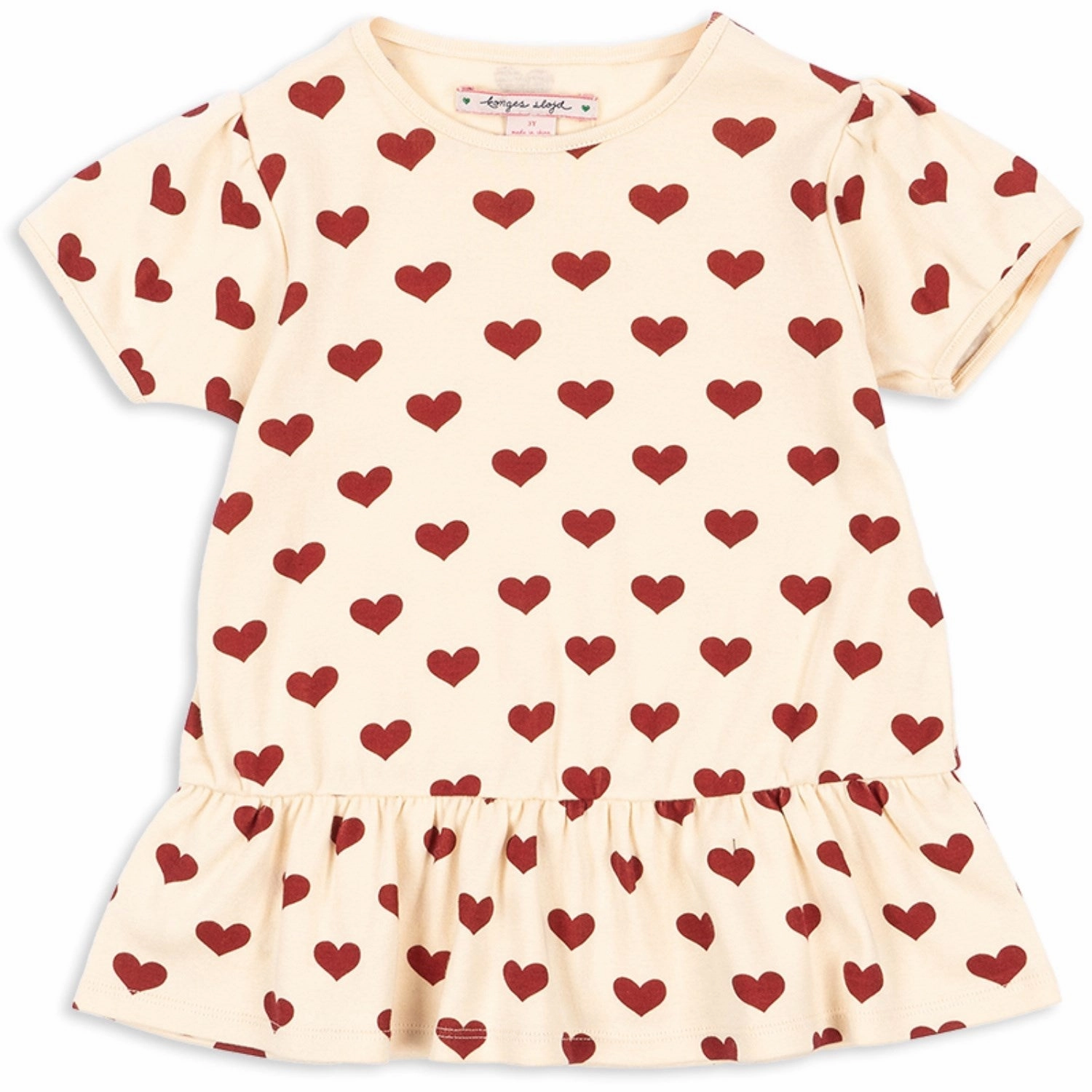 Konges Sl?jd Amour Rouge Classic Tee Gots Active Wearable