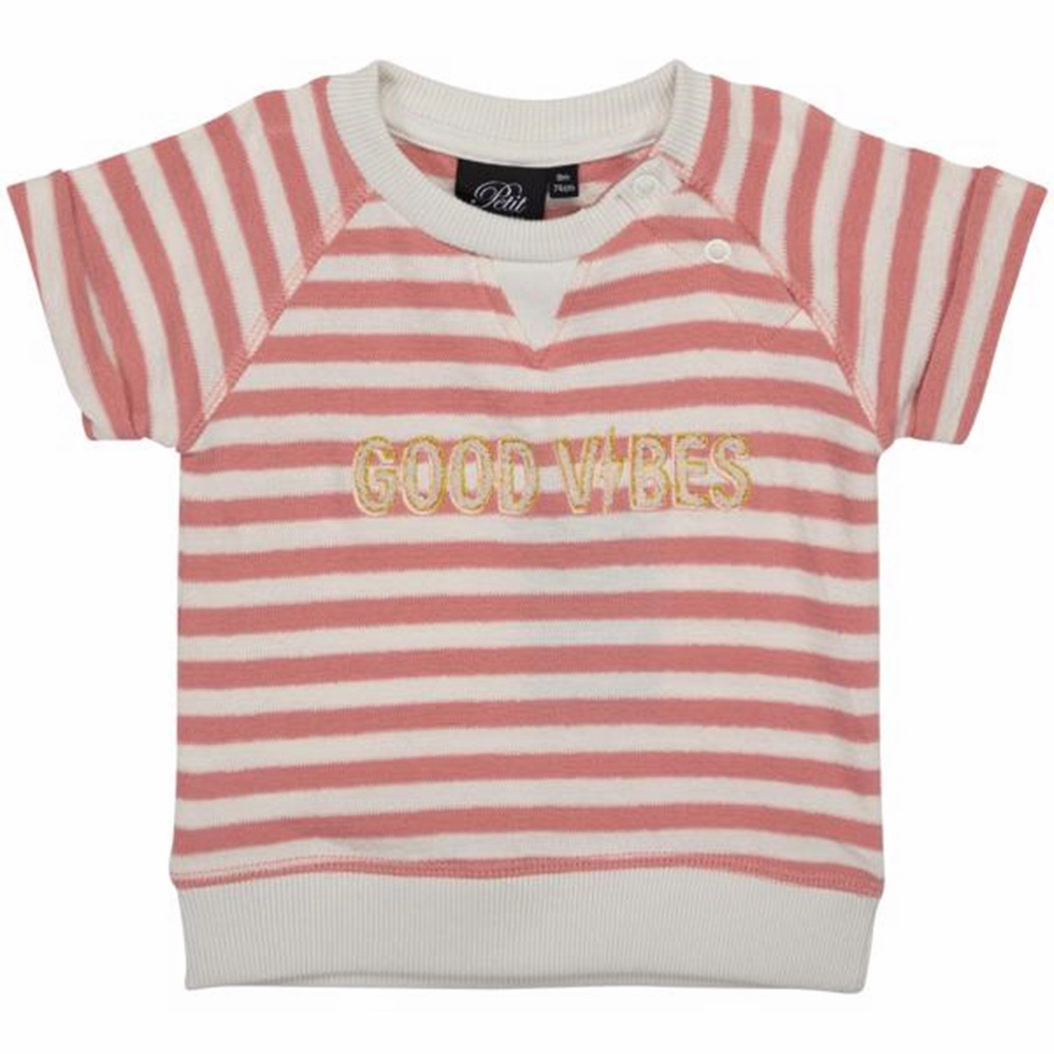 Sofie Schnoor Pink Off White Stripe T-shirt Christmas High Durability Weave