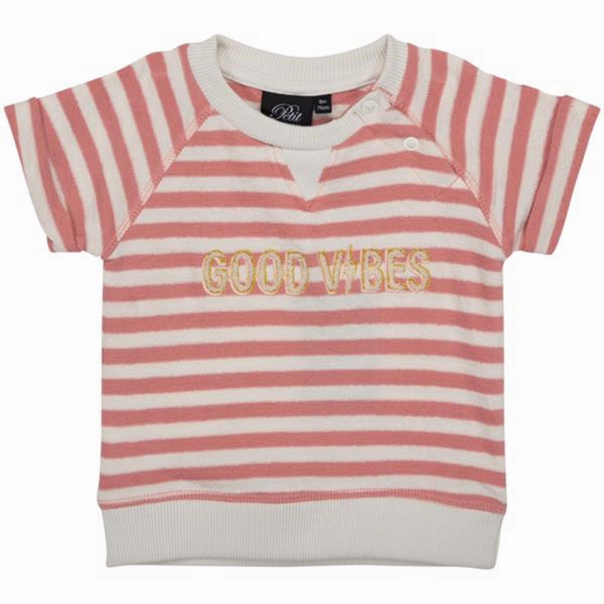 Airflow Ventilation System Sofie Schnoor Pink Off White Stripe T-shirt