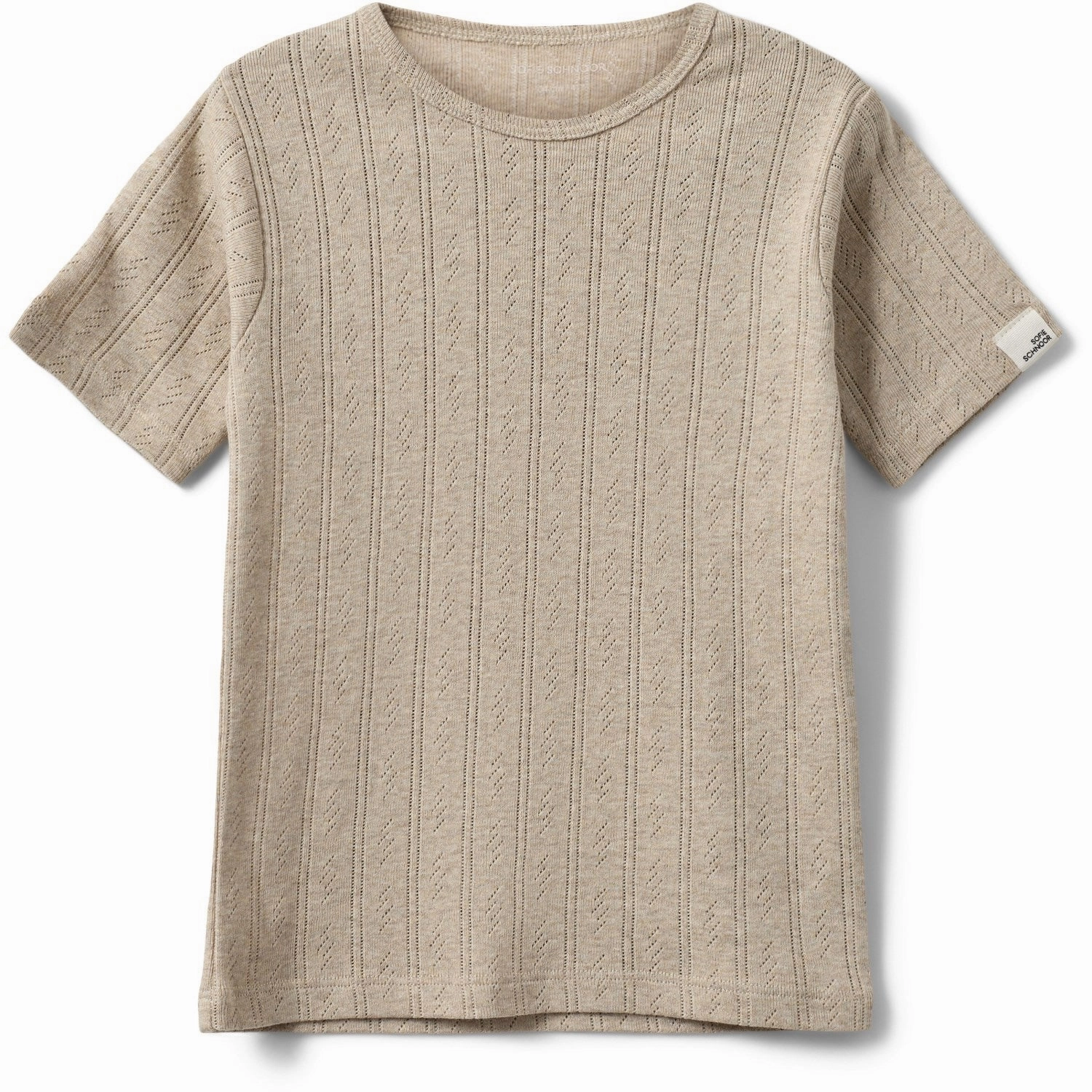 Relax Outfit Sofie Schnoor Beige Pipersk T-Shirt