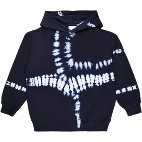 THE NEW Navy Blazer Flour Hoodie Street Light Waffle Knit Texture