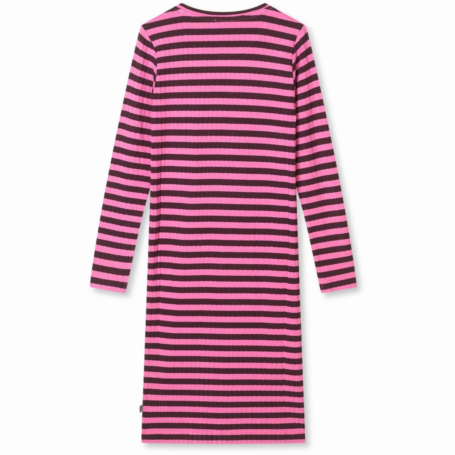 Perfect Fit Wear Mads N?rgaard Plum Perfect/Carmine Rose 5X5 Classic Stripe Dubina Dress