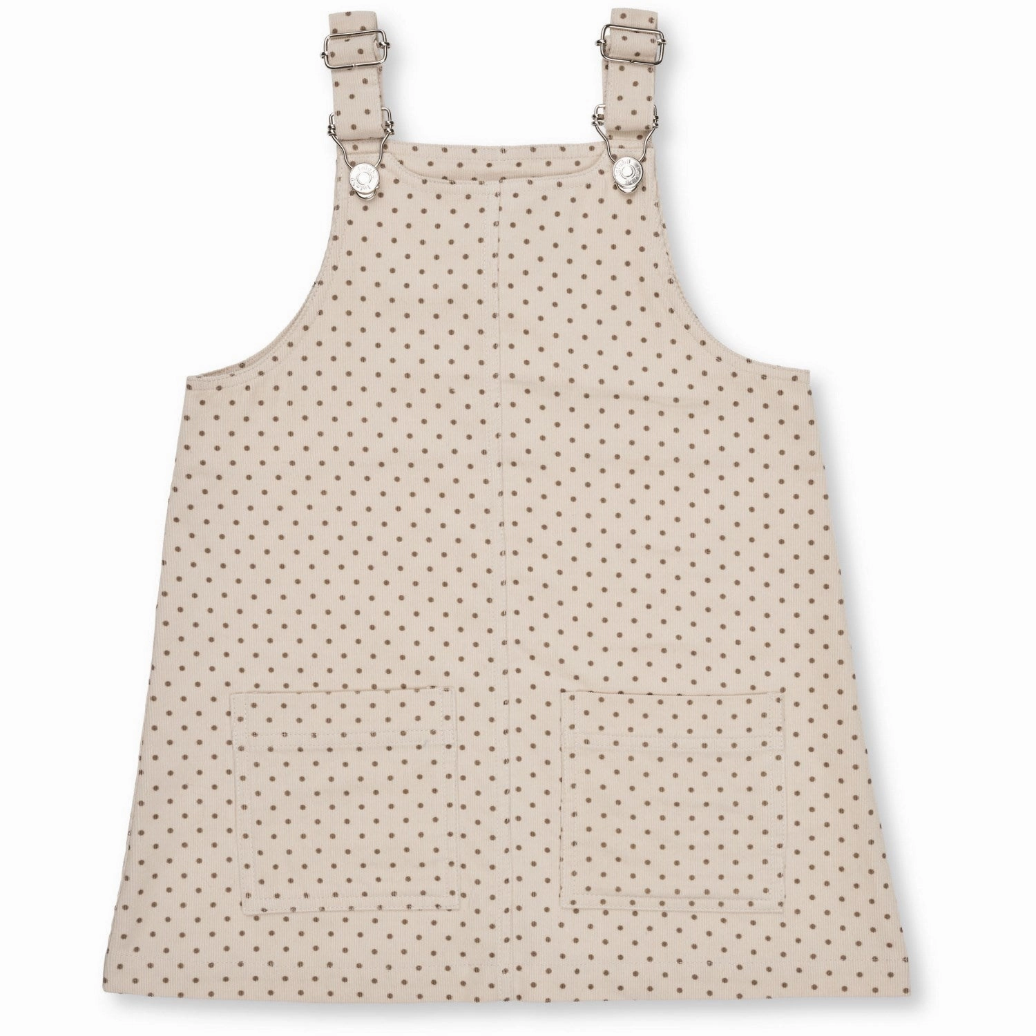 Lalaby BrownDot Pipi Dress Delicate Lines Drapey Fabric