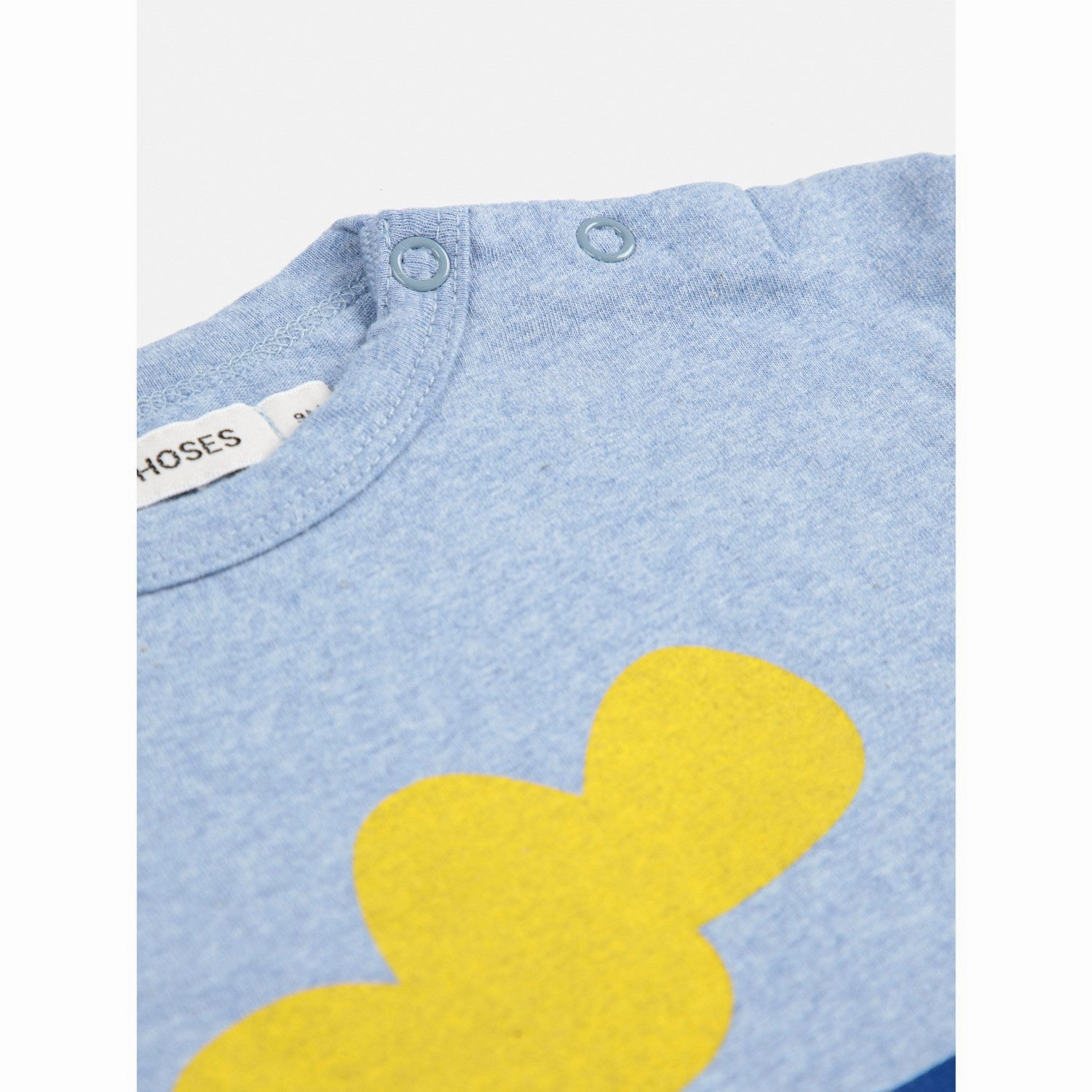 Bobo Choses Light Blue Bobo Choo Choo T-Shirt Twill Weave