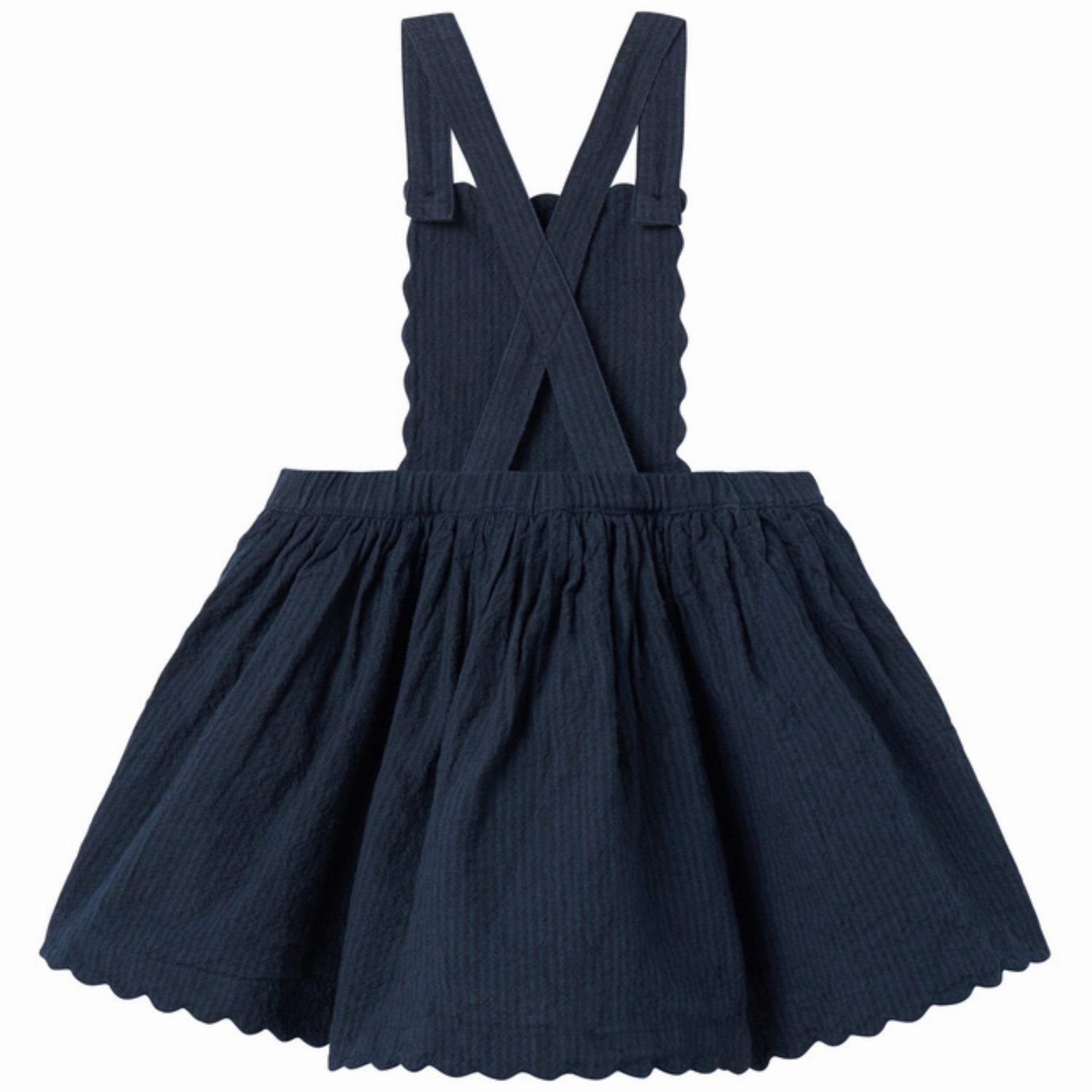 Smart and Sleek MarMar Chambray Dark Blue Stripe Danara Dress