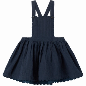 MarMar Chambray Dark Blue Stripe Danara Dress Perfect for Layering