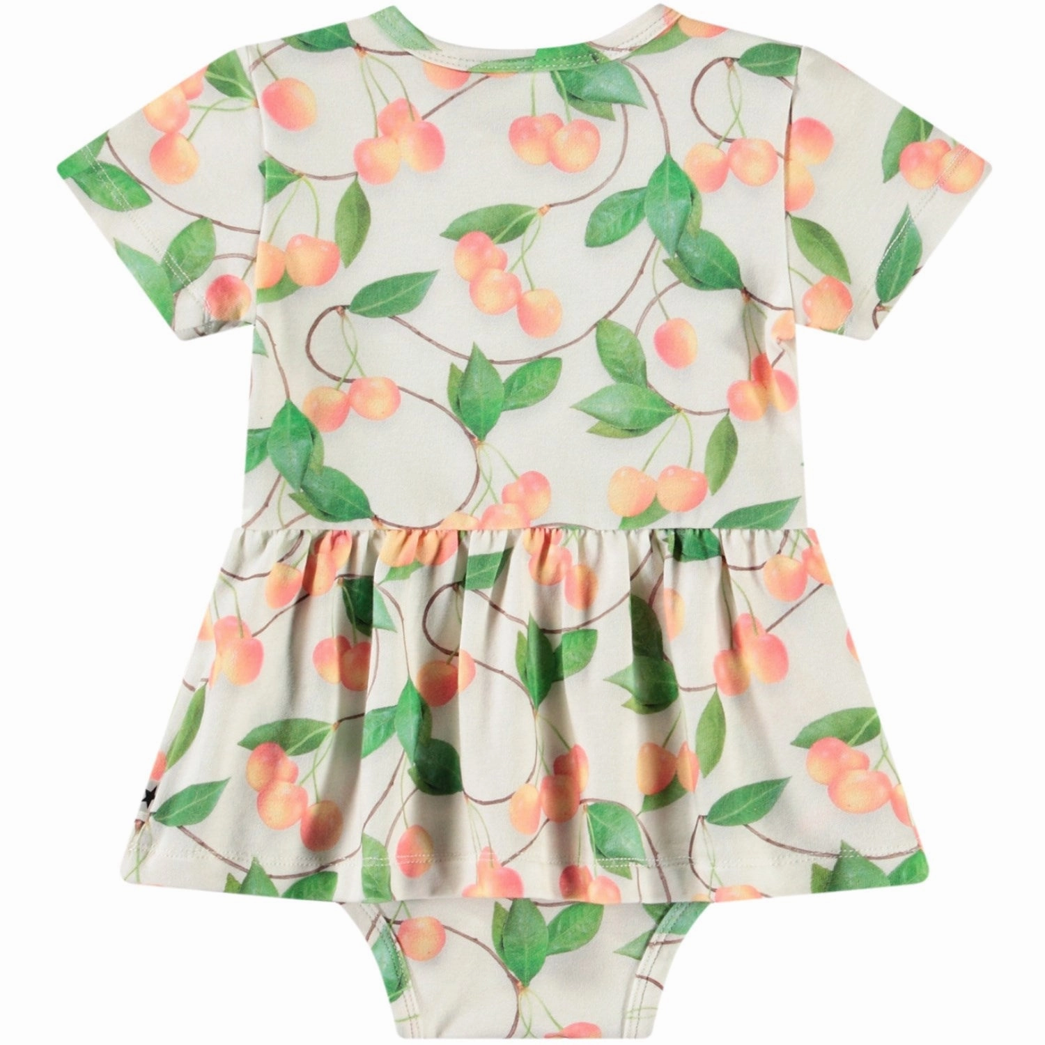 Molo Sweet Cherries Frannie Bodystockings SS Relaxed-fit gown Clean Vibe