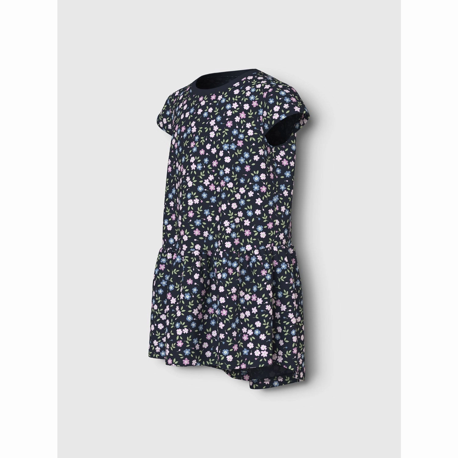 Name It Dark Sapphire Vigga Capsl Dress Noos Modern Cut Tear-resistant