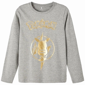 Lakeside Relaxation Unisex Option Name it Grey Melange Dimitri Blouse