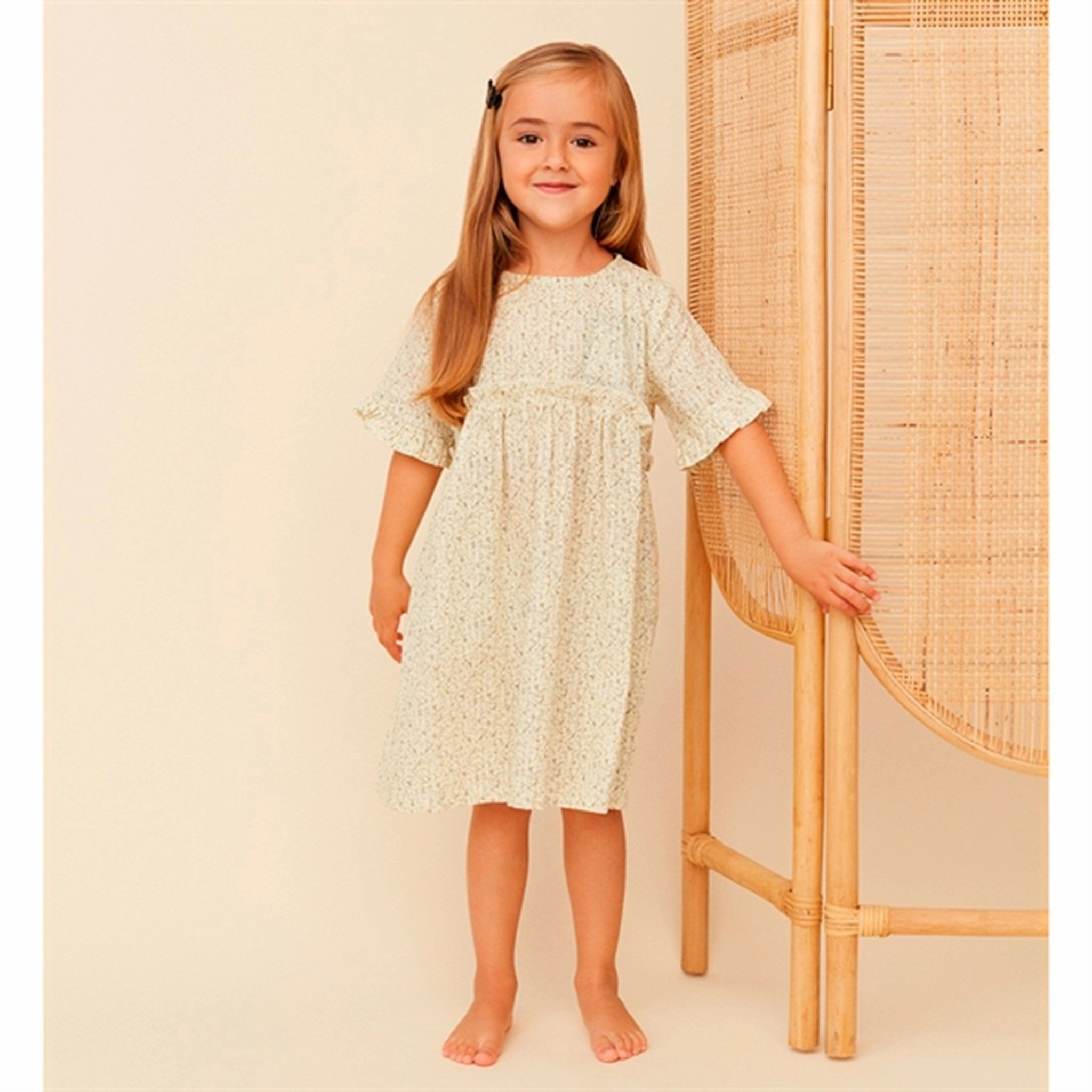 Sofie Schnoor Yellow Flower Dress Soul Warm