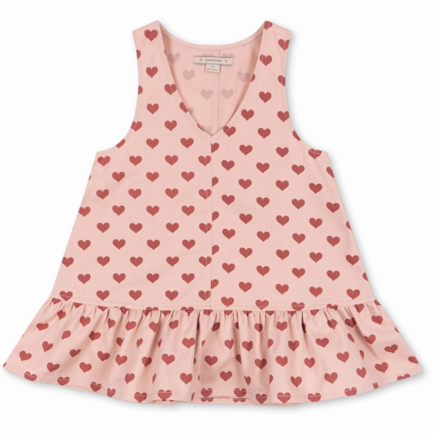 Konges Sl?jd Amour Rouge Fen Dress Gots Smooth Shape