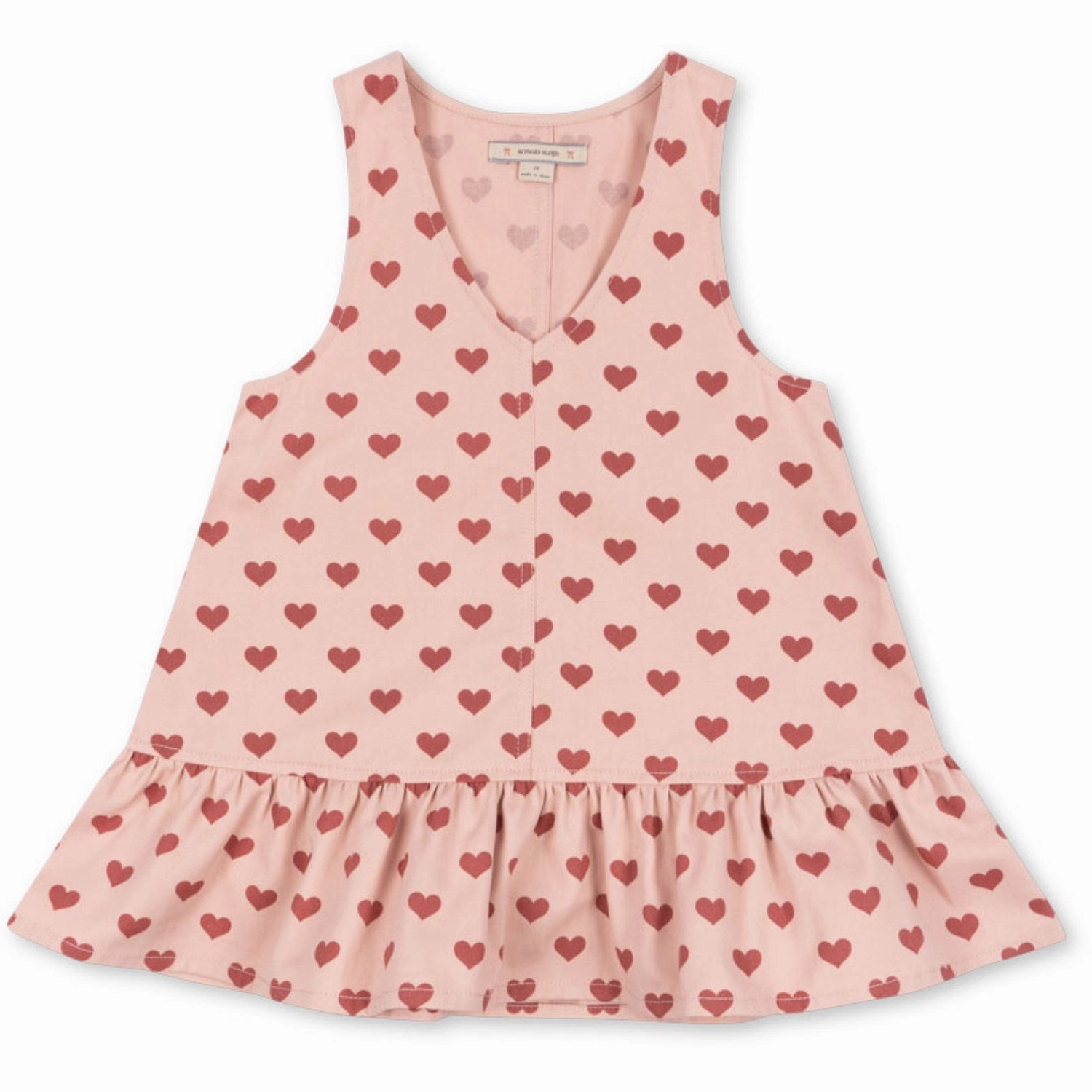 Konges Sl?jd Amour Rouge Fen Dress Gots Shape Retention Street Edge