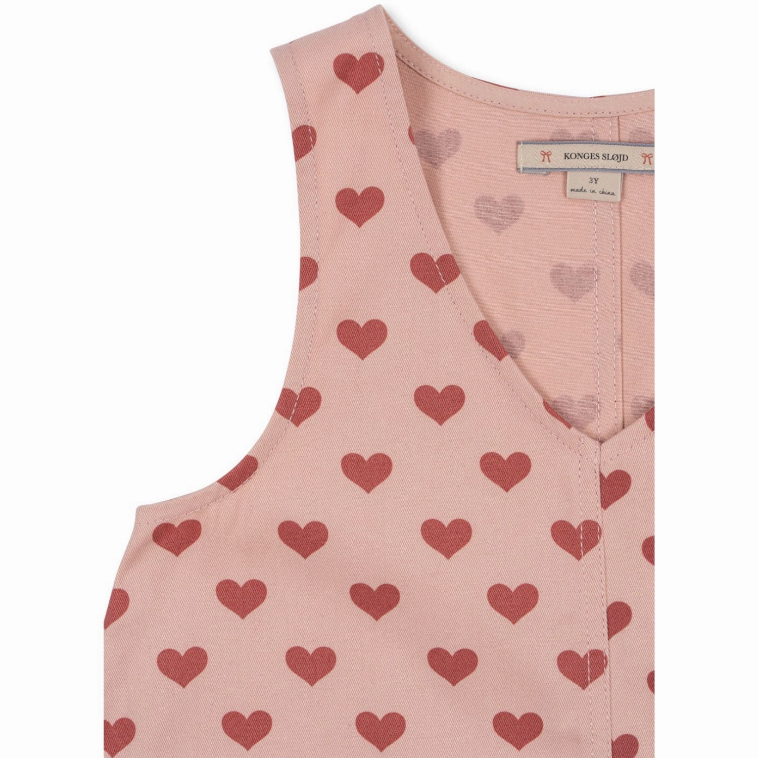 Konges Sl?jd Amour Rouge Fen Dress Gots Lounge Cut