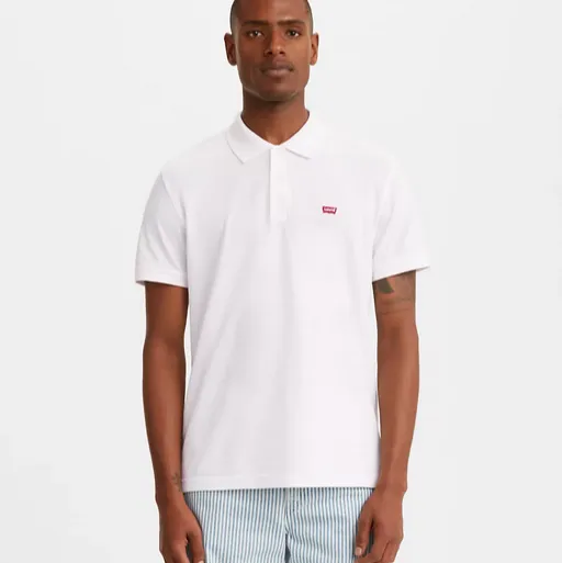 Youthful Appeal Levi's Polo manica corta da uomo Housemark 358830003 bianco