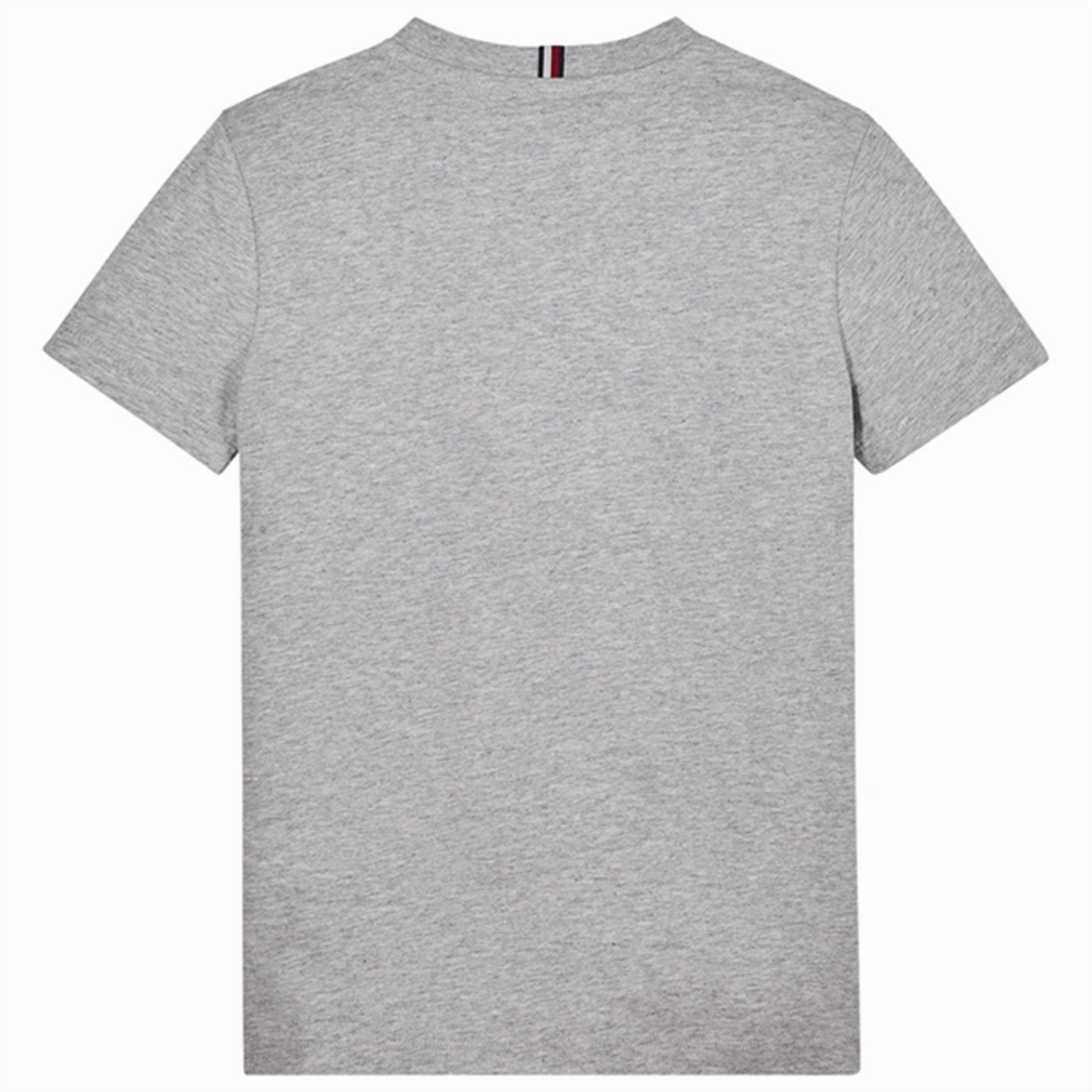 Casual Statement Tommy Hilfiger Logo T-Shirt Light Grey Heather