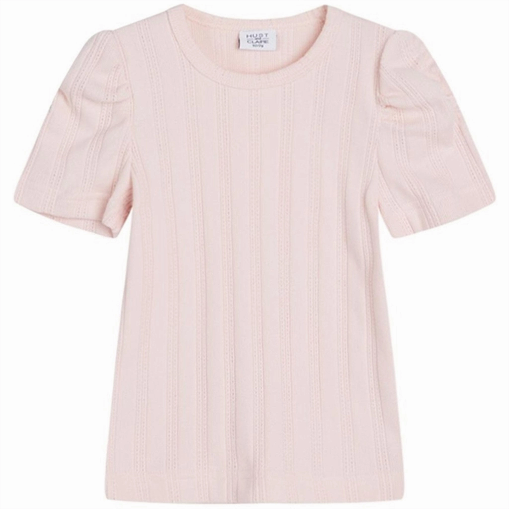 Hust & Claire Mini Abelline T-shirt Skin Chalk Stretch Jersey Knit