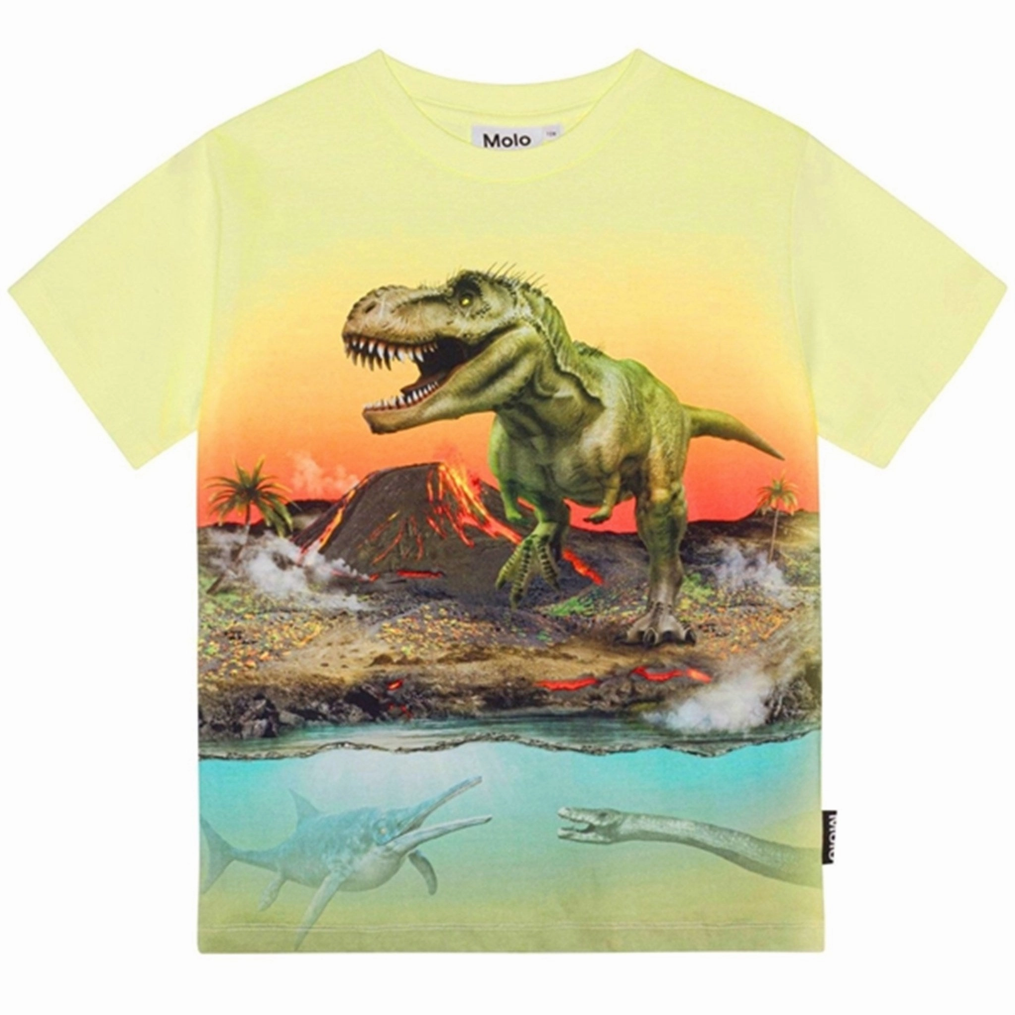 Molo Volcano Dino Riley T-Shirt Simple Layer Layering Essential