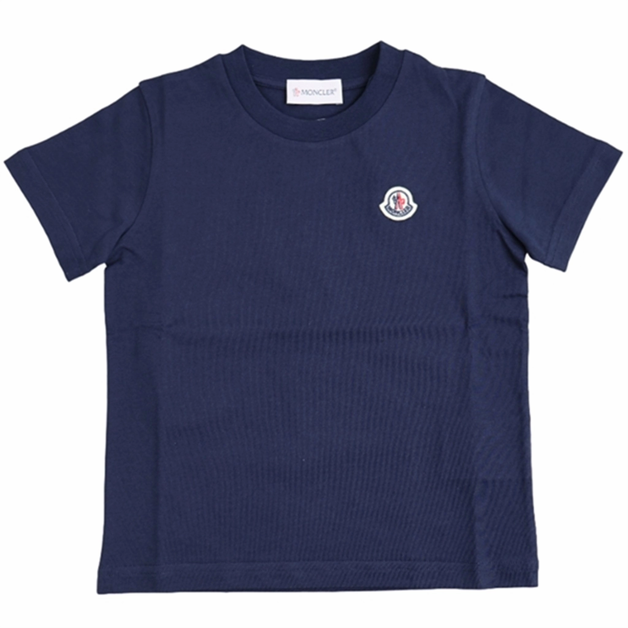 Moncler T-Shirt Navy Durable Color Retention High Density Weave