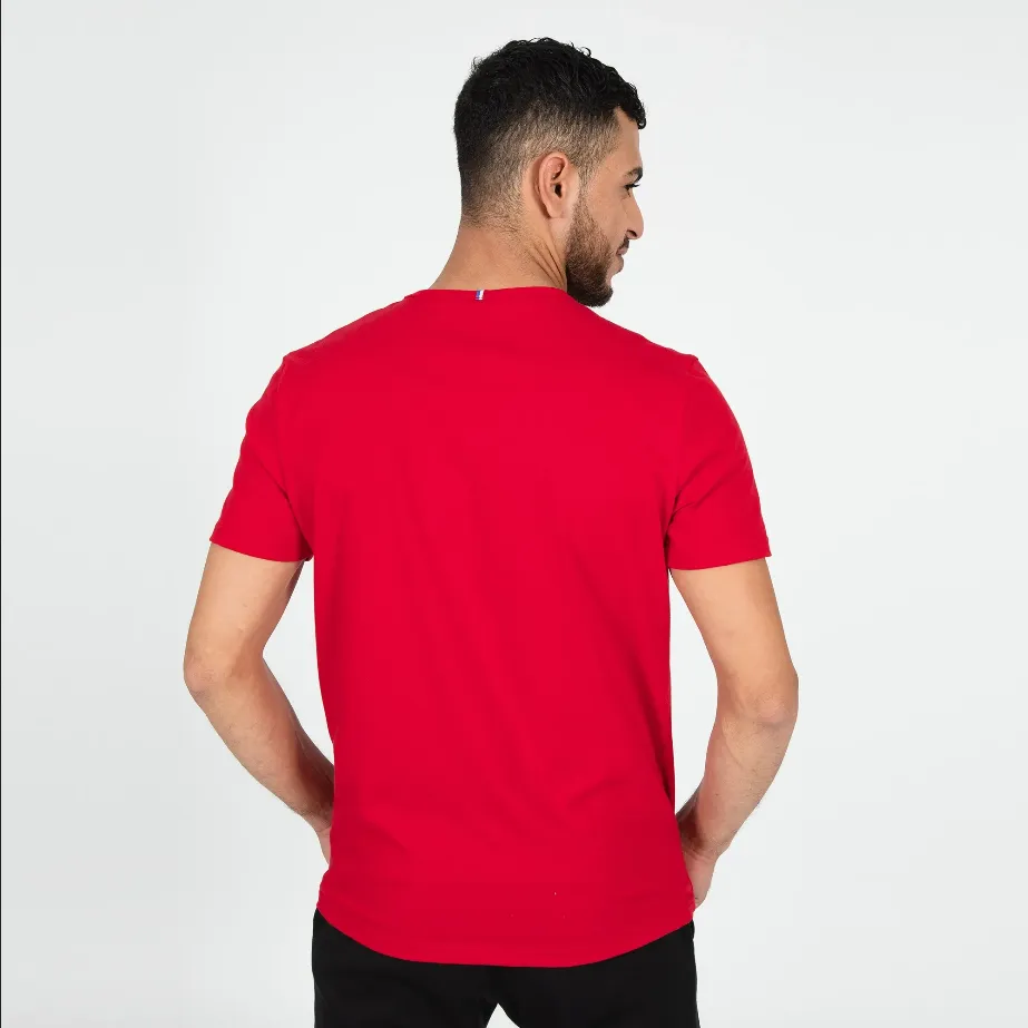 Breathable Comfort Le Coq Sportif T-shirt Manica Corta 2120203 rossa