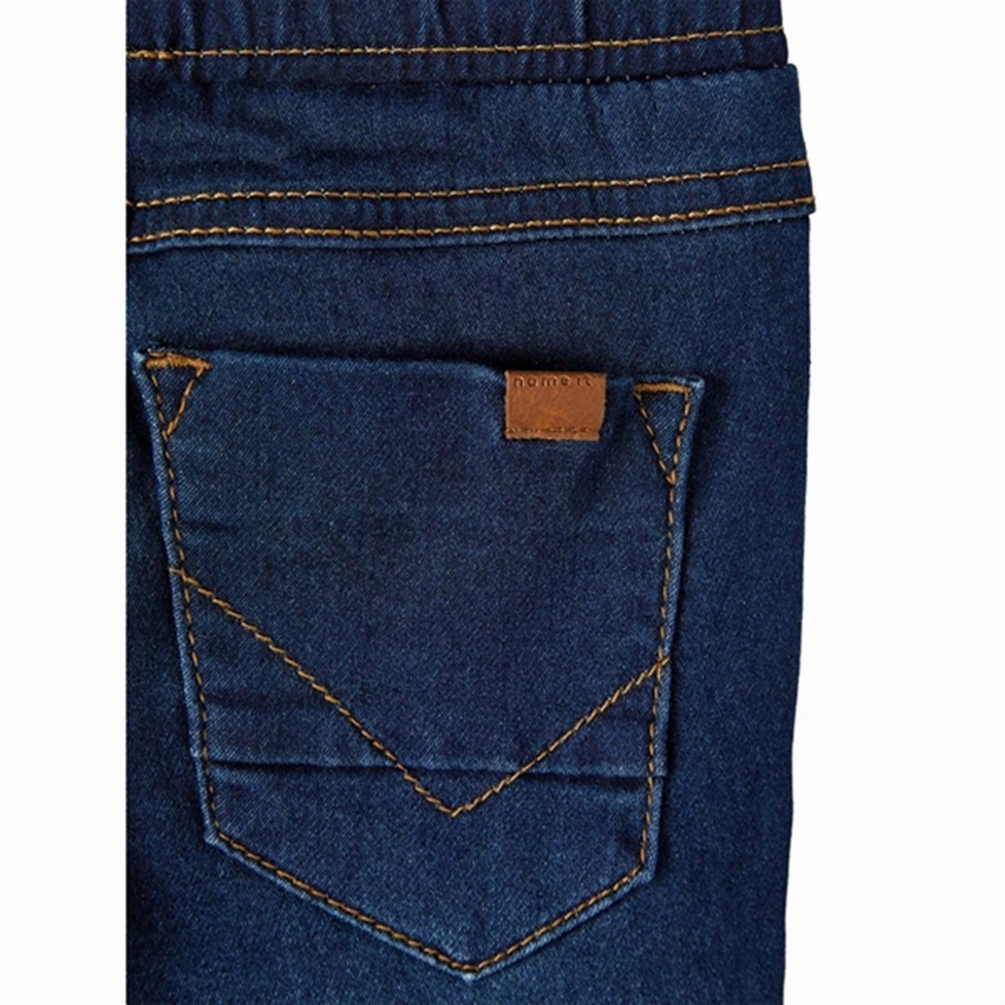 Sleek Shape Home Comfort Weekend Warrior Name it Dark Blue Denim Noos Slim Jeans