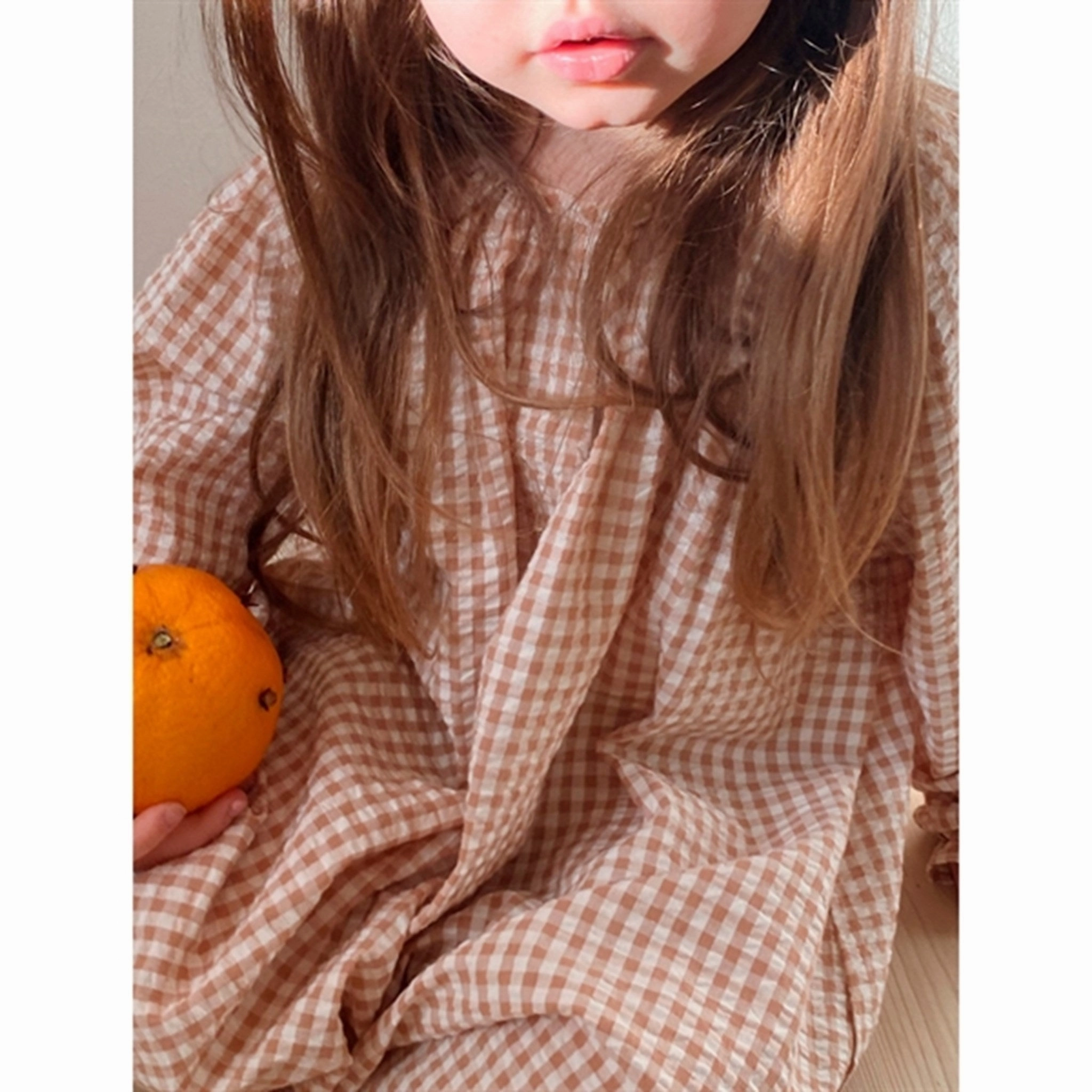 Soft Hue Everyday Style Konges Sl?jd Christmas Nightingale Gown Macchiato Check