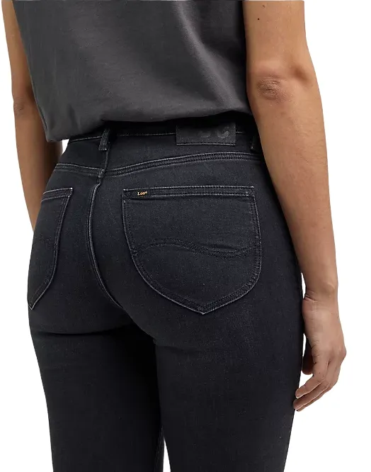 Cozy Style Lee pantalone in jeans leggero e morbido da donna Scarlett L626AE47 nero