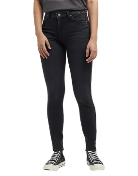 MultiPocket Lee pantalone in jeans leggero e morbido da donna Scarlett L626AE47 nero