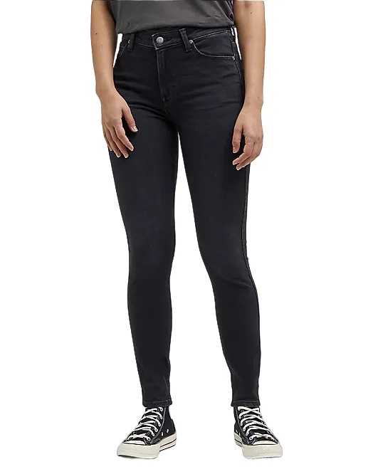 Lee pantalone in jeans leggero e morbido da donna Scarlett L626AE47 nero Versatile Wearable