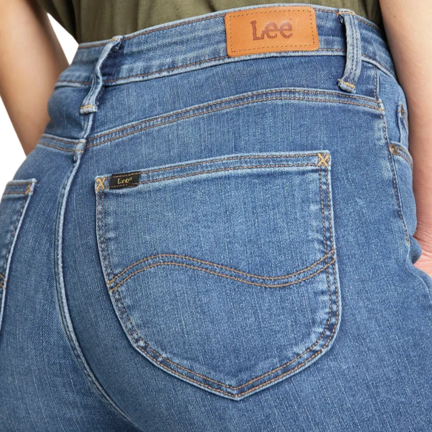 Lightweight Construction Lee Pantalone Jeans da donna Scarlett High In L626DUIW blu chiaro