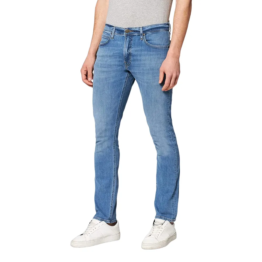 Smart Design Quick Wash Lee pantalone Jeans da uomo a vita media Luke L719NLLT  blu chiaro