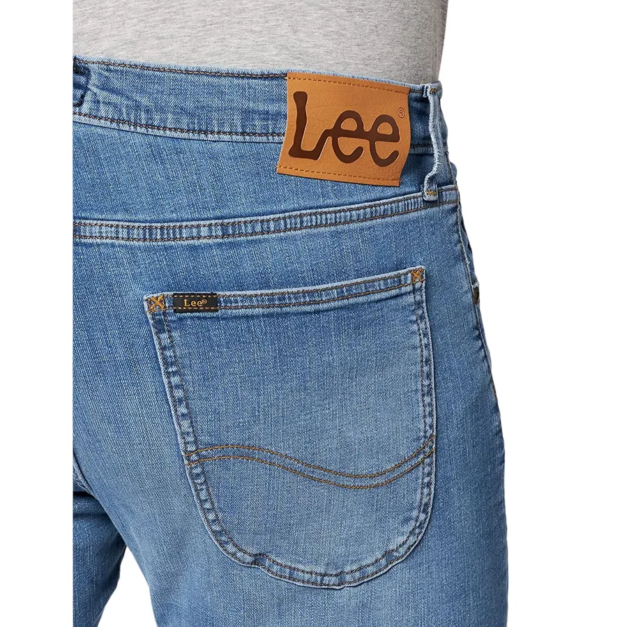 Lee pantalone Jeans da uomo a vita media Luke L719NLLT  blu chiaro Secure Cuff Design