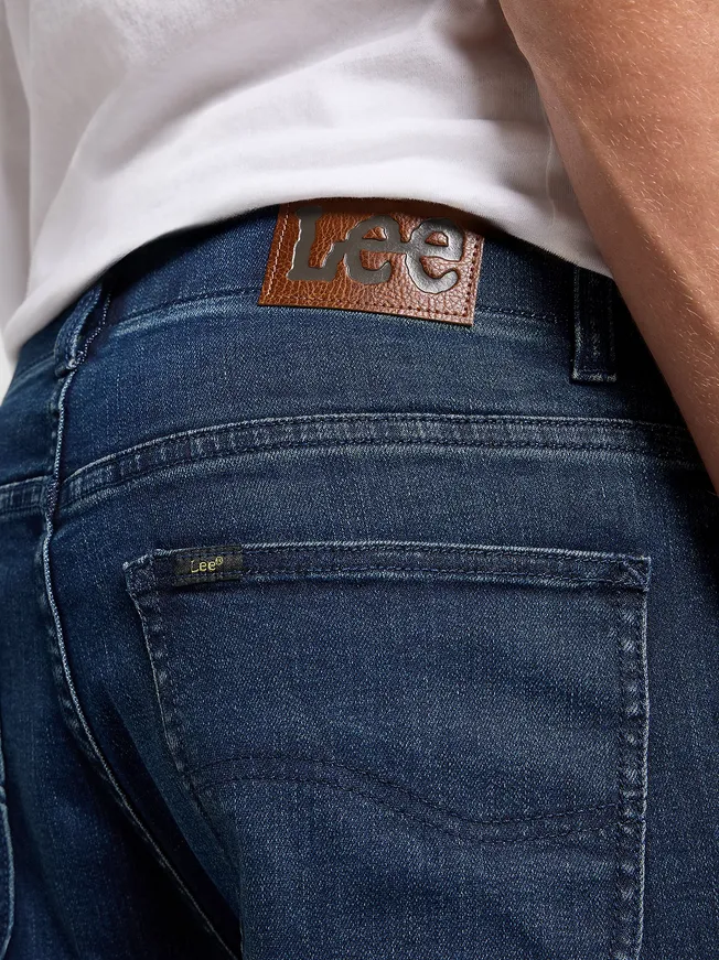 Lee pantalone jeans da uomo Extreme Motion Skinny Fit 112363969 blu scuro Slim Stretch Non Irritating