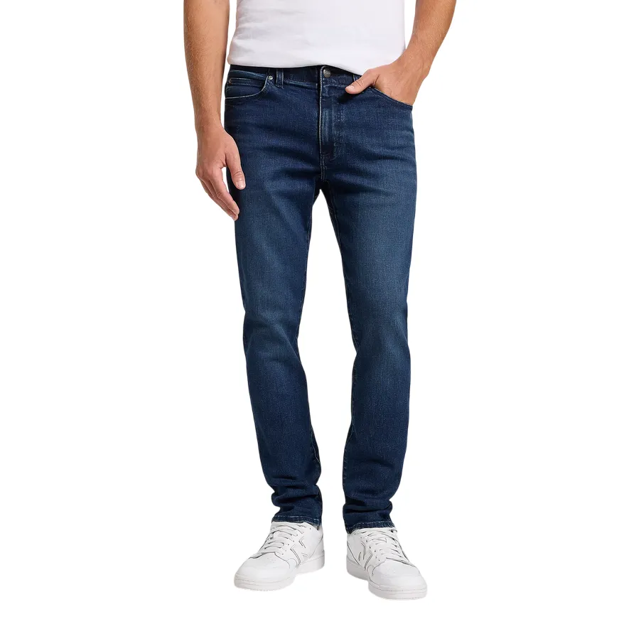 Flattering Fit Lee pantalone jeans da uomo Extreme Motion Skinny Fit 112363969 blu scuro