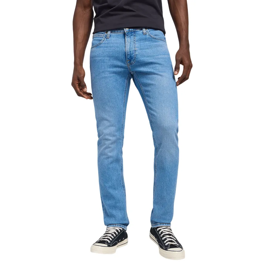 Practical Comfort Everyday Essential Lee pantalone jeans da uomo Luke Low Stretch 112331740 L719OWC17 azzurro chiaro