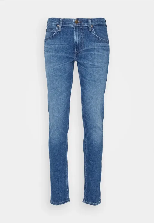 Lee Pantalone Jeans da uomo Luke Slim Tapered L719IAC19 fade out Tear Resistant Weave Flattering Comfort Wear