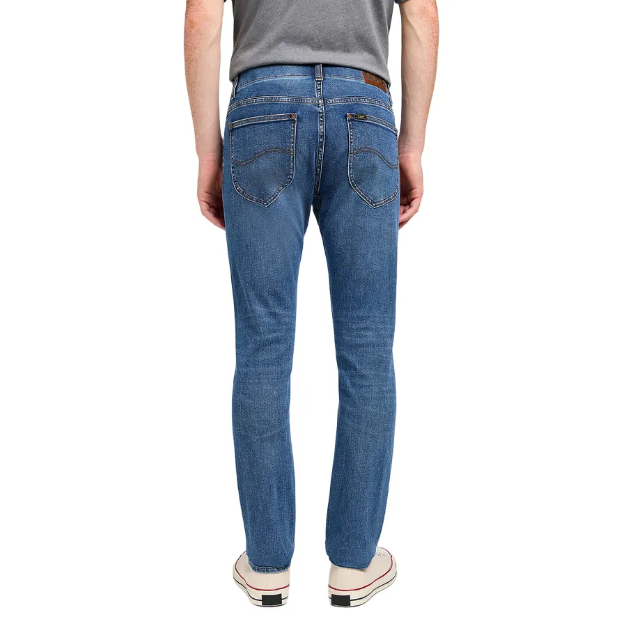 Lee pantalone jeans da uomo Skinny Fit XM 112349335 blu medio Comfy Vibes Multi Pocket Configuration