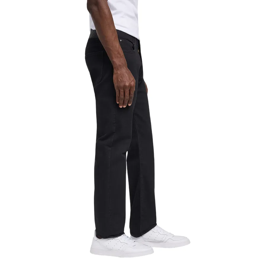 smooth zipper Smooth Fit Lining Lee pantalone jeans da uomo Slim Fit MVPL72ATNRM nero