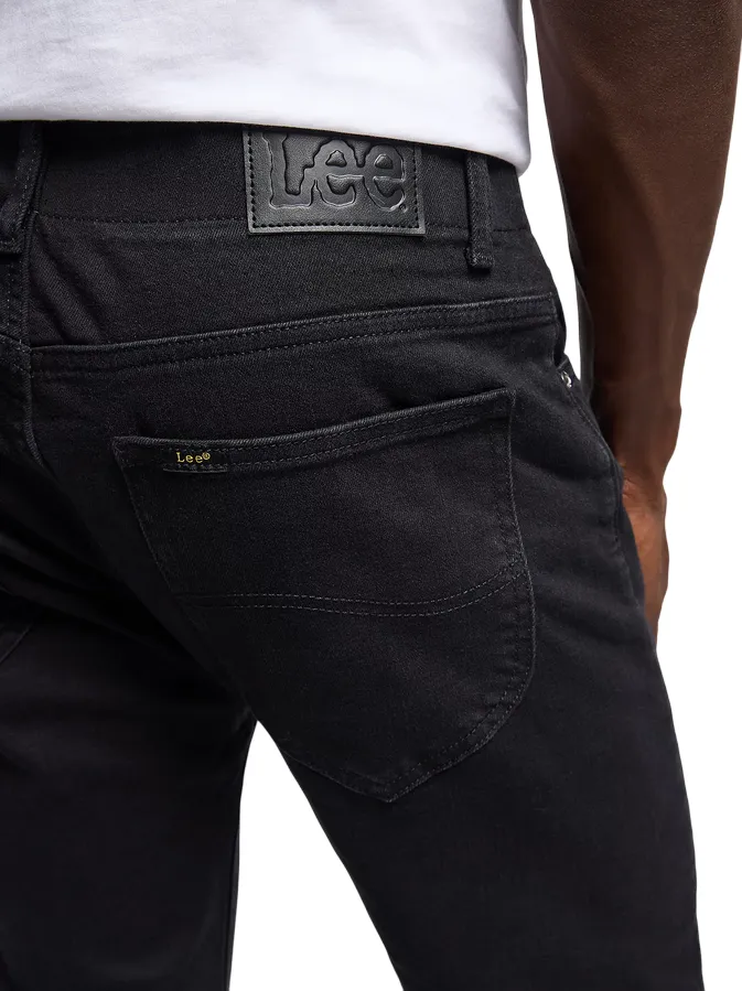 Lee pantalone jeans da uomo Slim Fit MVPL72ATNRM nero Outdoor Comfort Fit Freedom Move