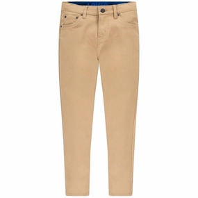 Levi's 502? Regular Taper Fit Strong Performance Jeans Beige Sandblasted Finish Sharp Edge