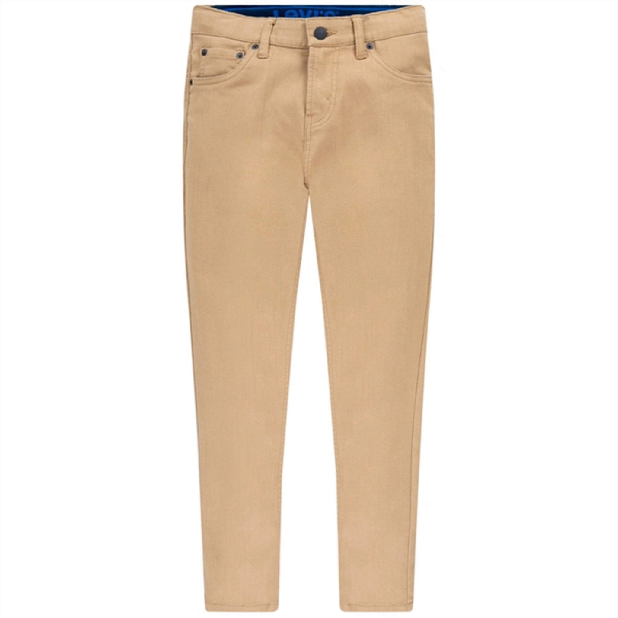 Levi's 502? Regular Taper Fit Strong Performance Jeans Beige Sandblasted Finish Sharp Edge