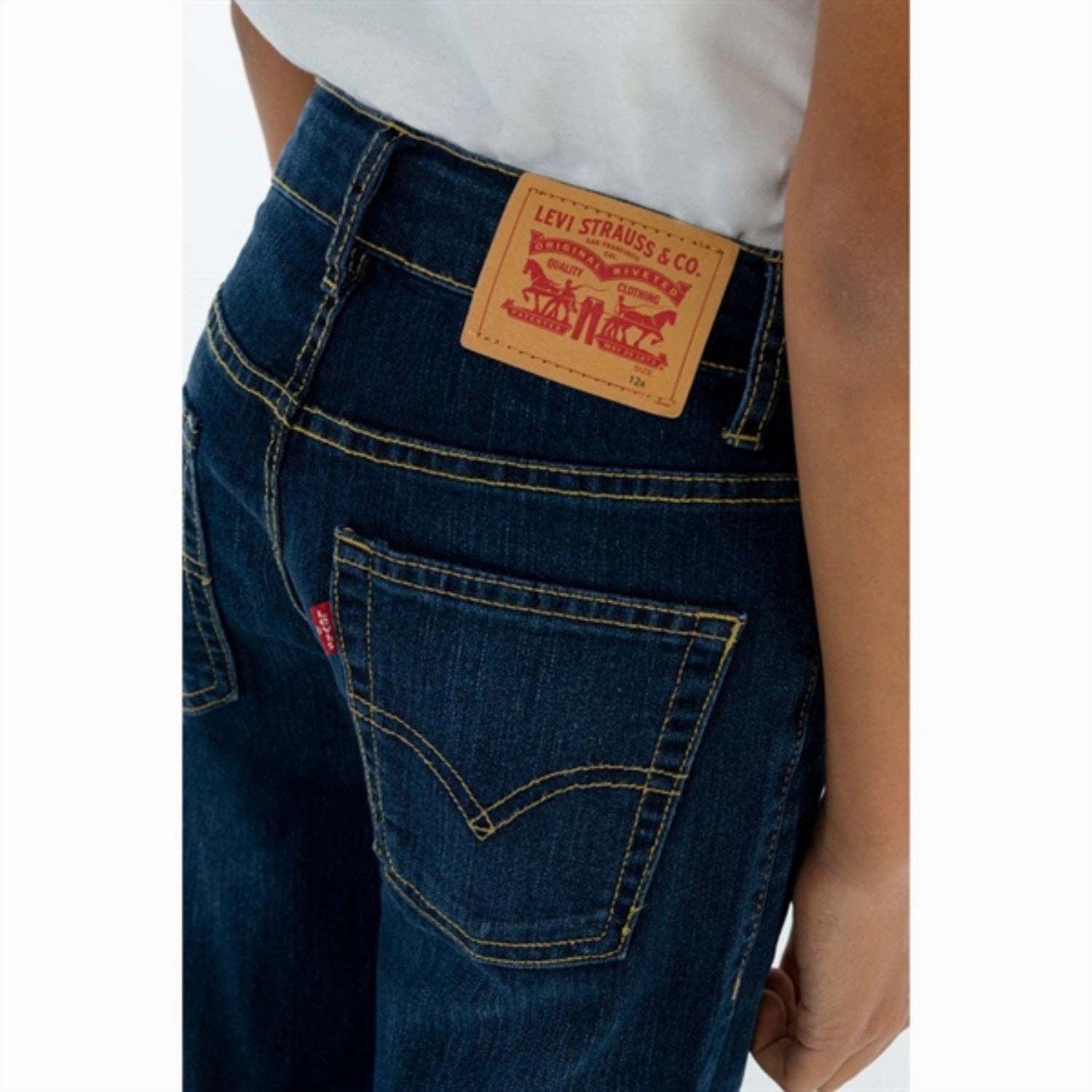 Seamless Waistband Finish Levi's 511 Slim Fit Jeans Rushmore