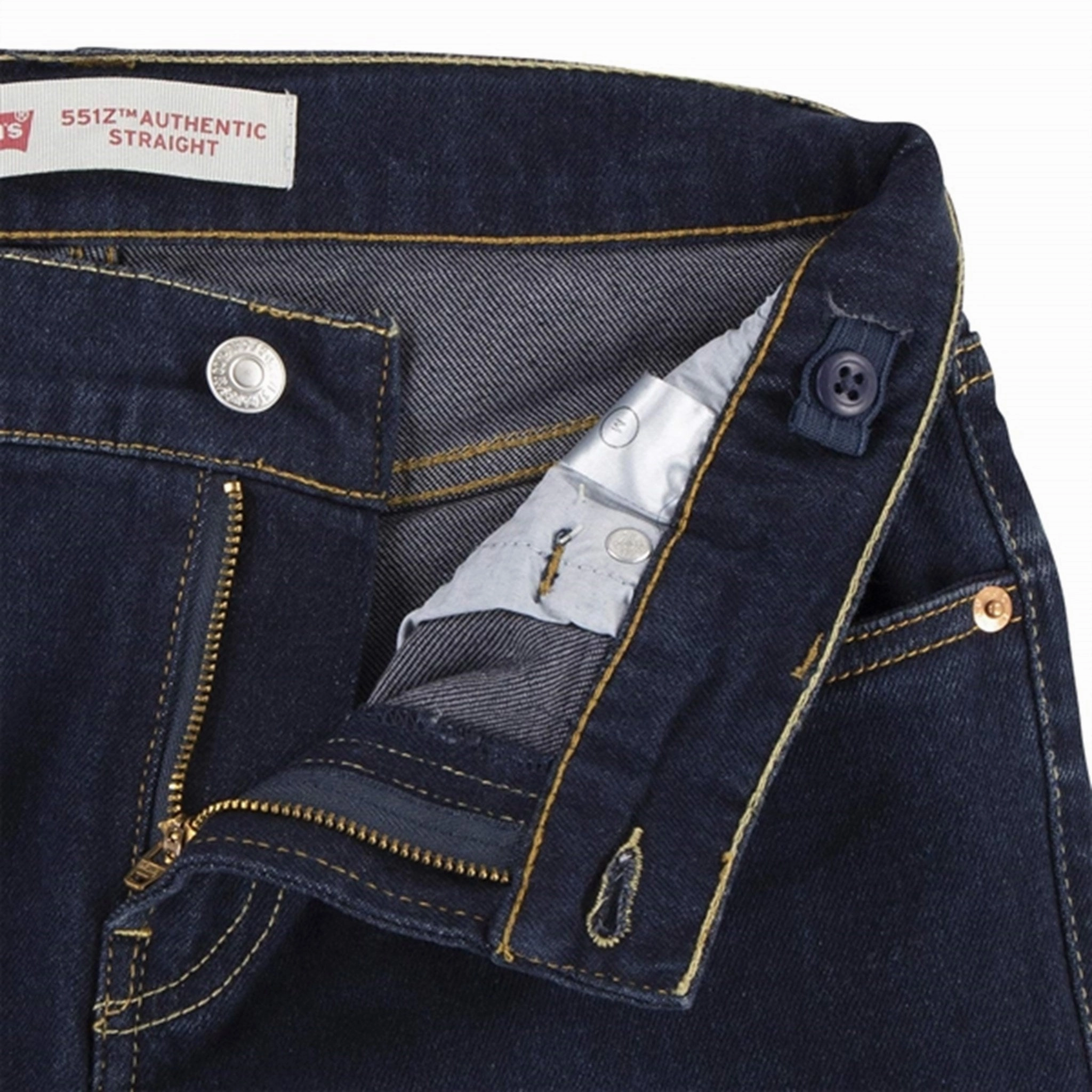 Organic Cotton Levi's 551Z Authentic Straight Jeans Pearson