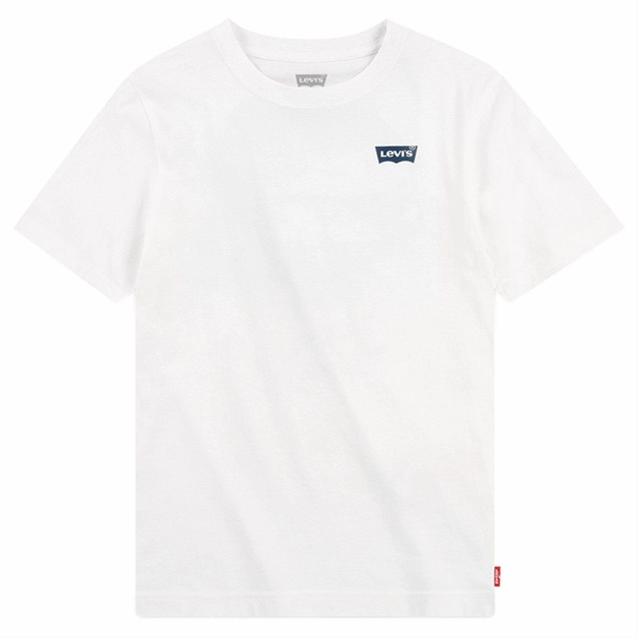 Water Based Ink Print Laser Cut Edges Levi's Americana T-Shirt White
