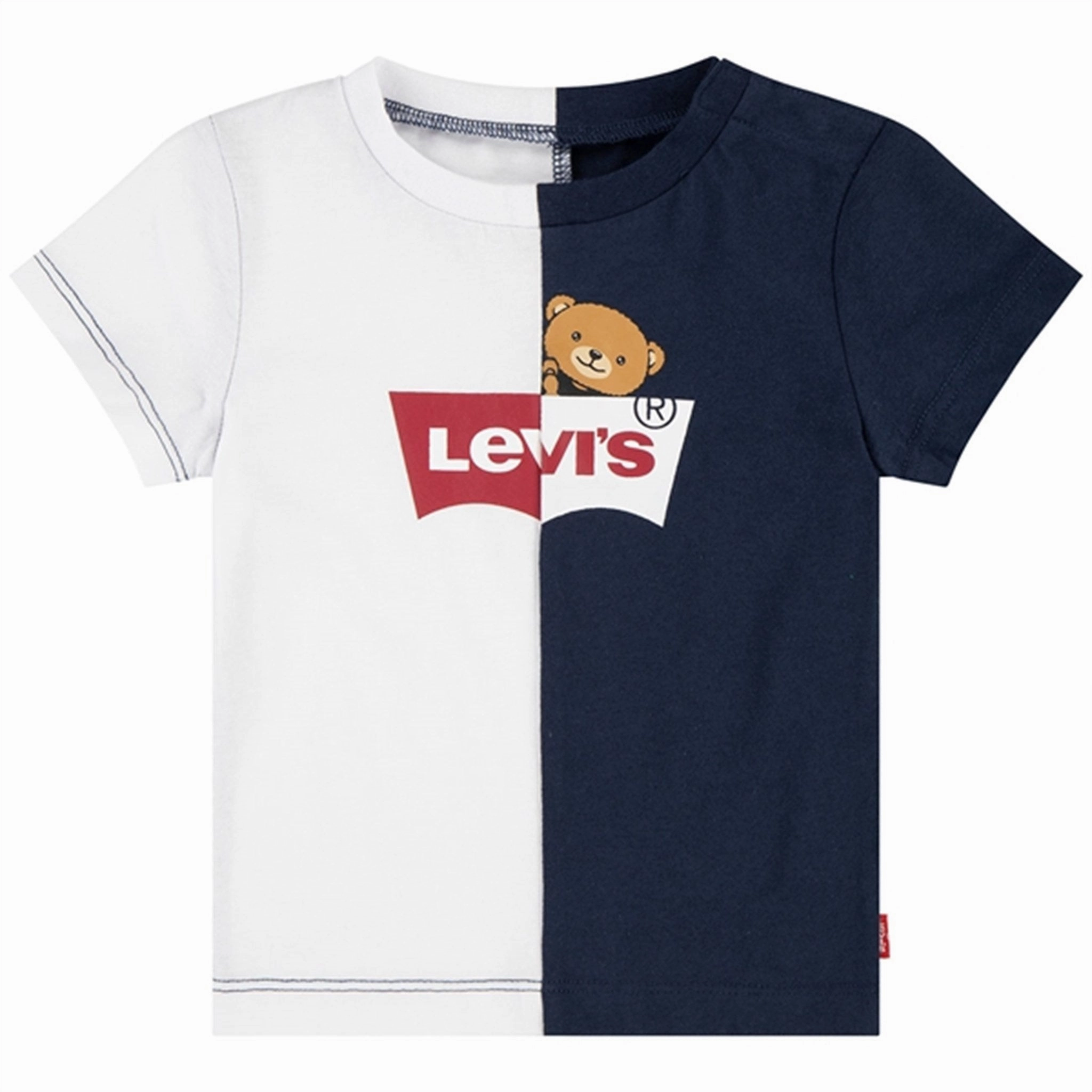 Levi's Baby Spliced Graphic T-Shirt Dress Blues Comfy Essentials Wear Classic Smart