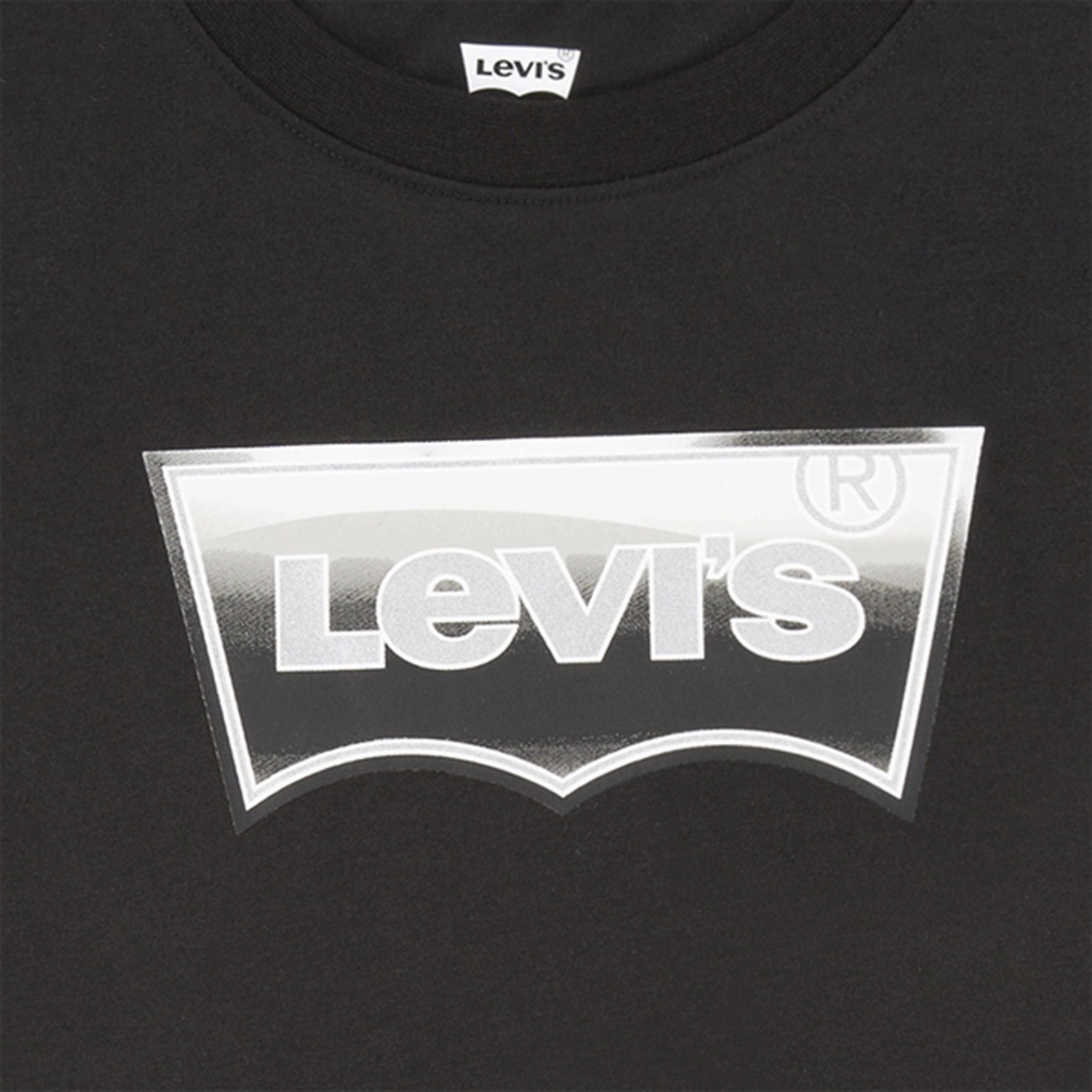 Levi's Batwing Mirror Effect T-Shirt Meteorite Modern Casual
