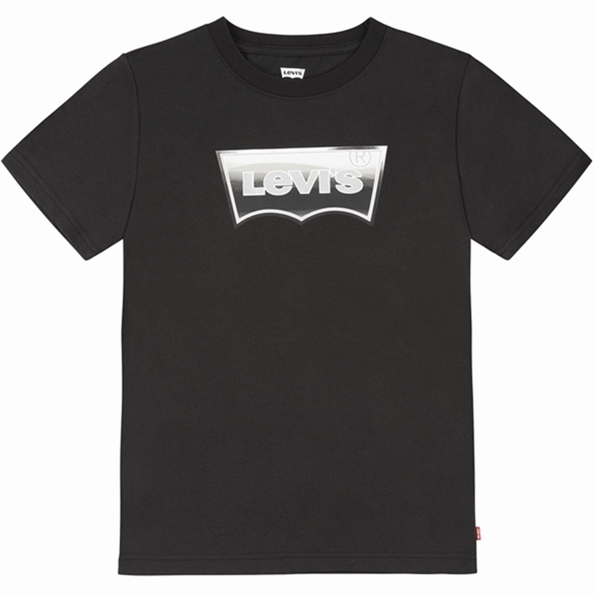 Levi's Batwing Mirror Effect T-Shirt Meteorite Simple and Relaxed Low Profile Silhouette