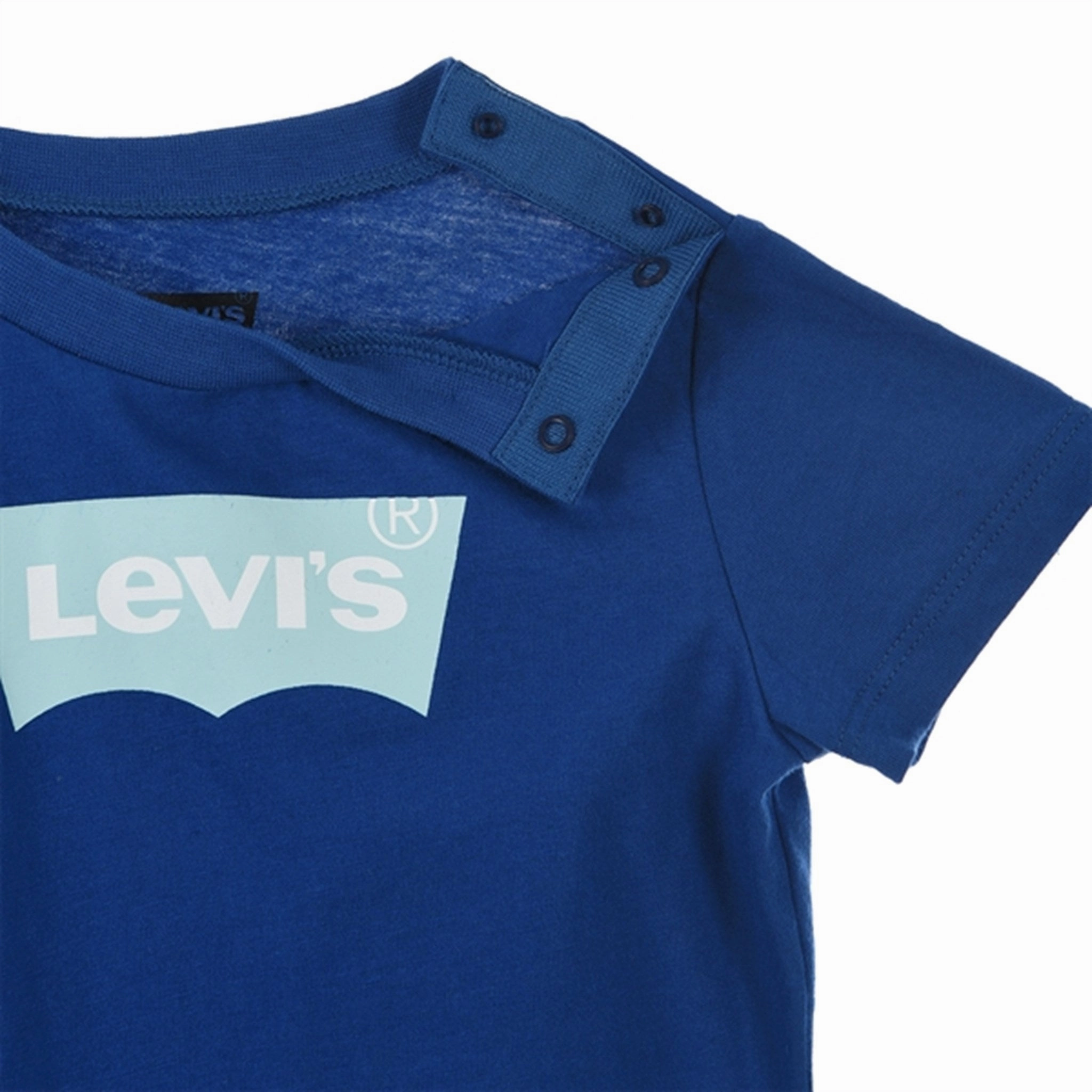 Levi's Batwing T-shirt Blue Glossy Look Outdoor Leisure