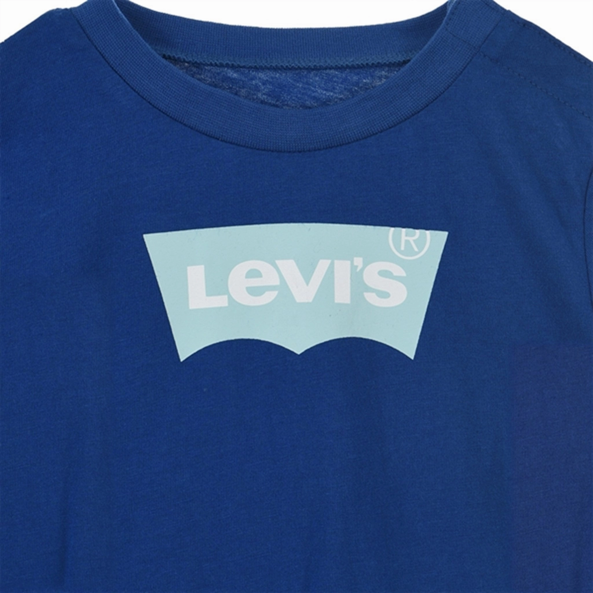 Levi's Batwing T-shirt Blue Breathable Wearable Durable Stitching