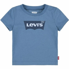Levi's Batwing T-Shirt Coronet Blue Soft and Flexible No Fade Technology